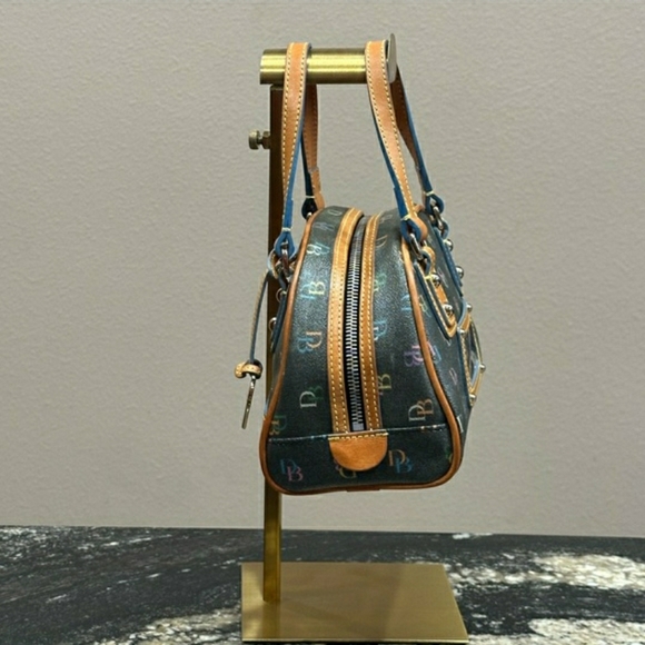 Dooney & Bourke Multicolor Logo Mini Bowler - Picture 4 of 15